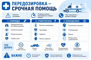 Помощь при передозировке в Озерах