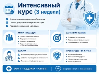 Реабилитация за 21 день в Озерах